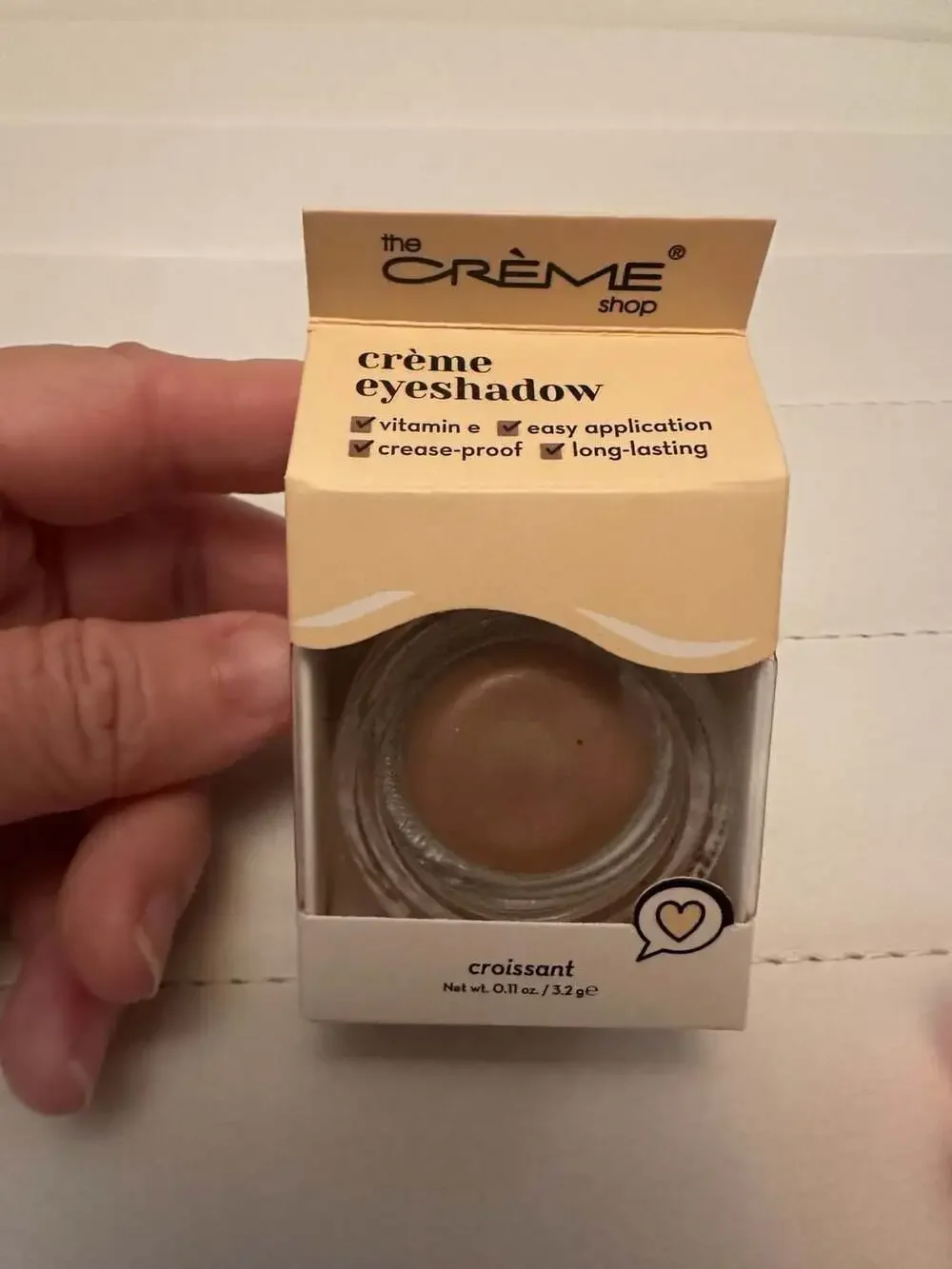 The Crème Shop Crème Eyeshadow - Croissant